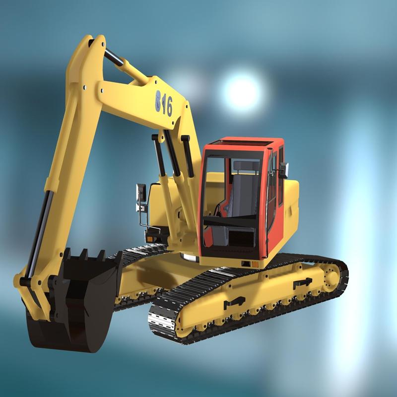 ELEVATOR EXCAVATOR CAR VEHICLE TRACTOR P EXCAVATOR CAROLA CRANE TRUCK TRAILER CHAIN HOOK