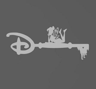 Clef Clochette - Clef Clochette - key Tinkerbell - Disney