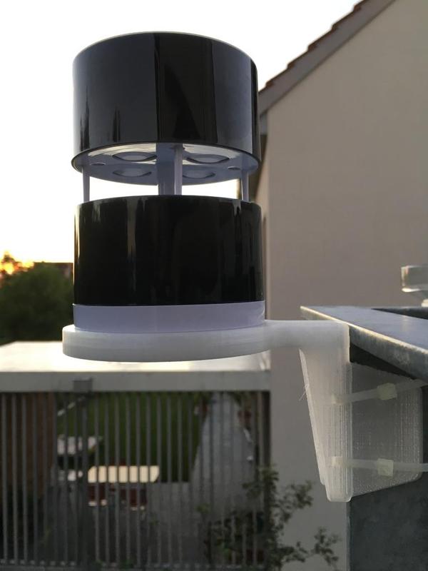 Netatmo Wind Gauge Guardrail Holder