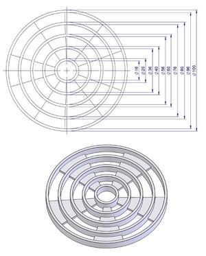 Calibrate hole calibration diameter