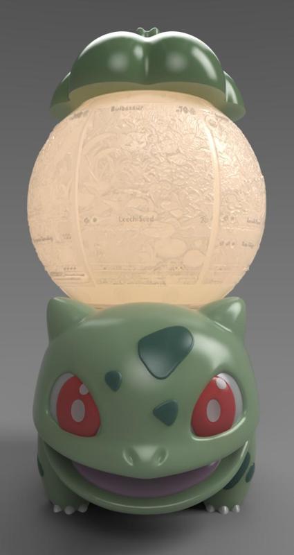 Bisasam/Bisaknosp/Bisaflor Pokemon E27 Lamp Lithophane MMU
