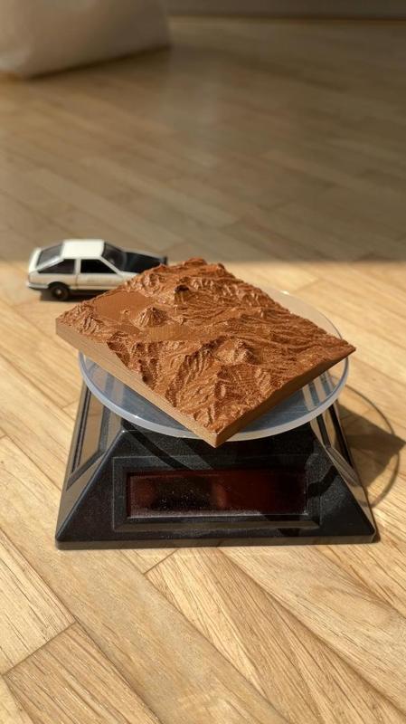 峠 Mini Akina Touge Haruna Pass Topo Model 榛名