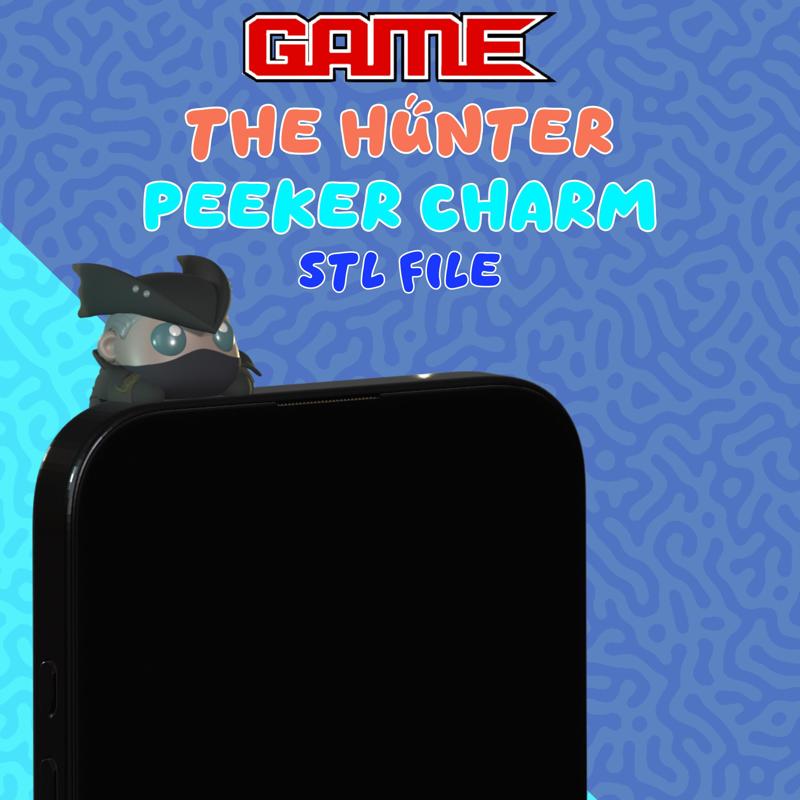 The Hunter  Peeker Charm (Bloodborne hippers) for smartphone