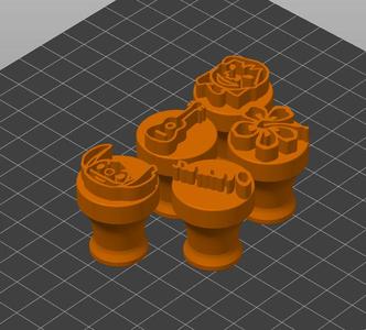 CARIMBO BRIGADEIRO LILO E STITCH