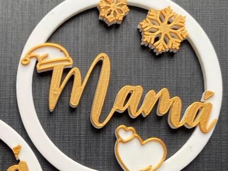 Christmas tree ornament for mom