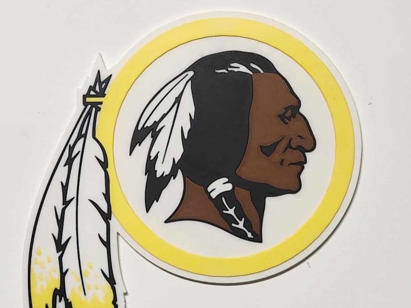 Washington Redskins NFL wall plaque