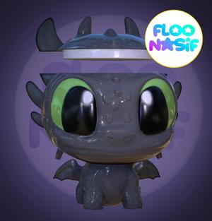 Toothless Pochoclera Chimuelo