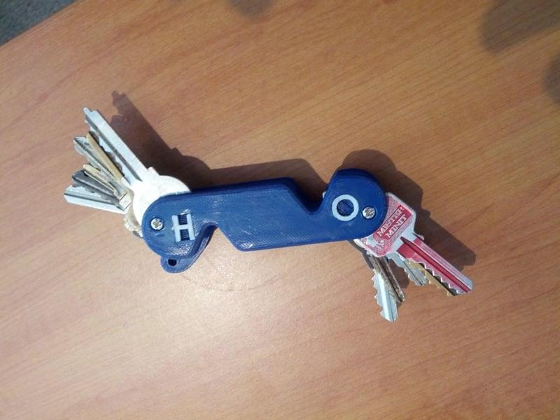 Swiss key ring