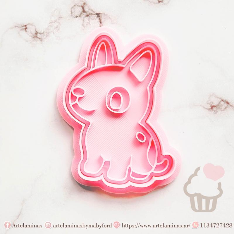 Bull Terrier Dog Biscuit Cutter