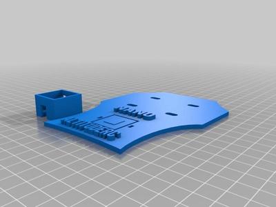 DJI Phantom 2 / AltitudeRC Video Receiver / Zemuse / Mounting Plate