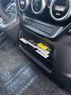 IVECO daily card storage