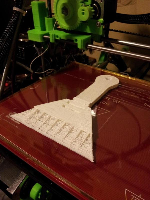 Crystallized Dihydrogen Monoxide Eradication Device (Ice Scraper)