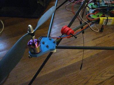 Integrated Motor Mount/Frame Vertex 
