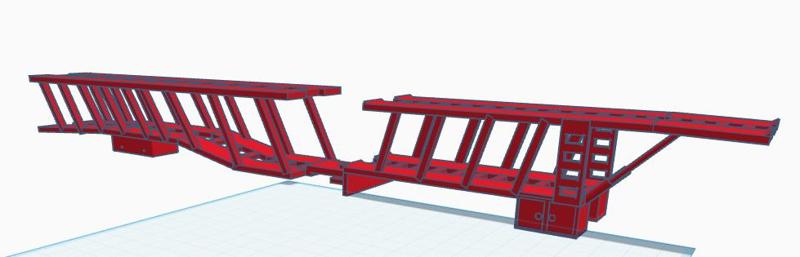 1/64 semi car hauler