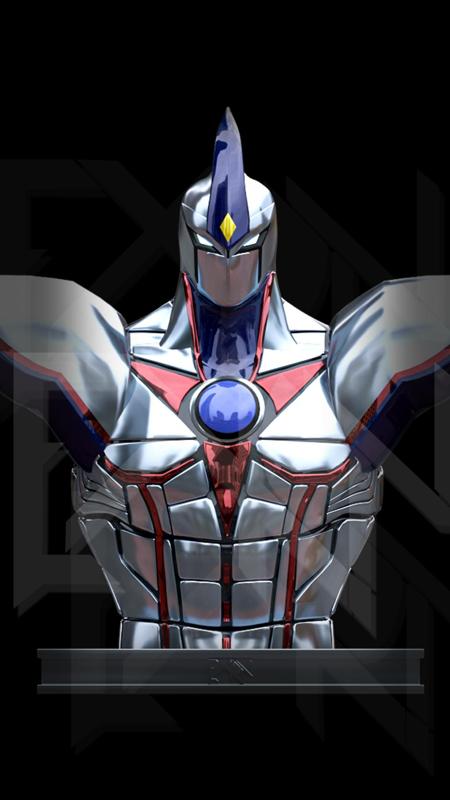 Yu-Gi-Oh! Elemental Hero Neos Bust STL File