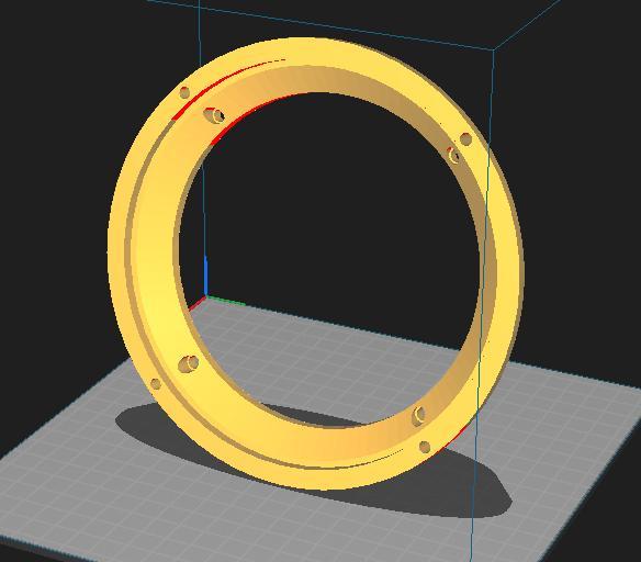 Renault Super 5 front door HP adapter
