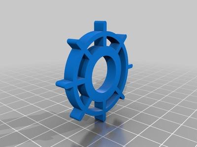 Ship wheel fidget spin