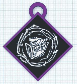 Keychain/Keychain Dead By Daylight - Trail of Torment