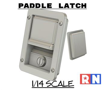 1/14 Paddle Latch handle for lockers