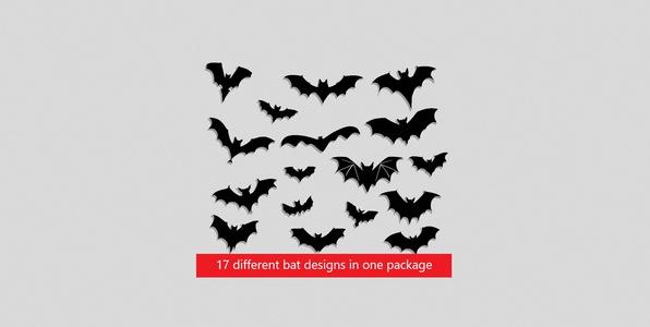 bats wall decor