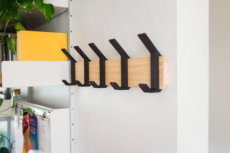 Modern Coat rack with 3d Printed Hooks