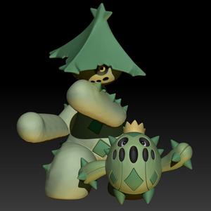 Pokemon Cacnea Cacturne