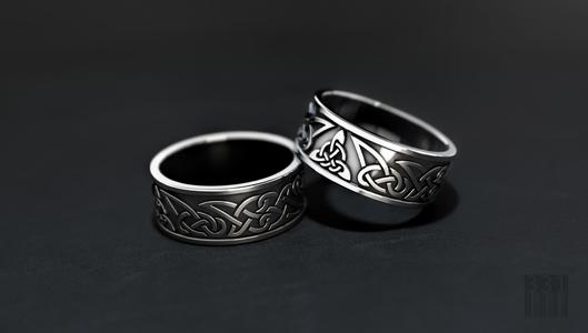 Trefoil Ring 3D Model