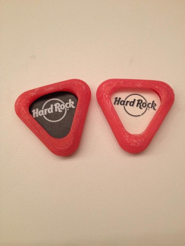 Guitar Pic Holder for survival Bracelet