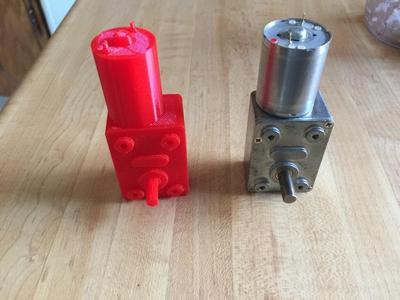 High Torque Turbo Geared Motor Model 