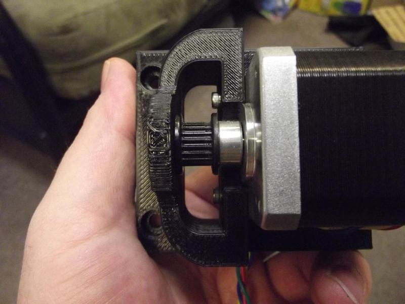 Mendelmax Bearing supported Y motor mount.