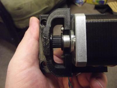 Mendelmax Bearing supported Y motor mount.