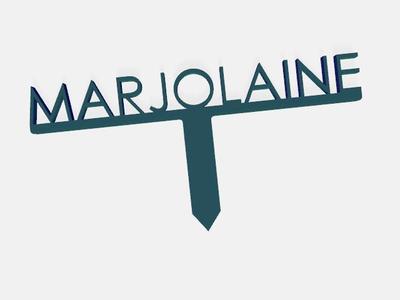 LABEL PANEL FOR VEGETABLE AND AROMATIC GARDEN