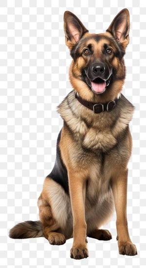 dog German Shepherd PSD