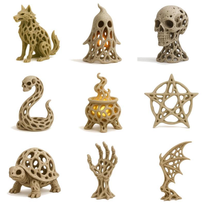 generative halloween set