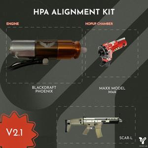 SCAR-L HPA MAXX + PHOENIX BLACKDRAFT ALIGMENT CLIP KIT - AIRSOFT 🔫