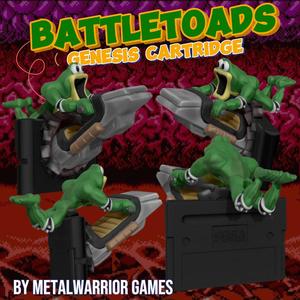 BATTLETOADS - Sega Genesis/Mega Drive Cartridge