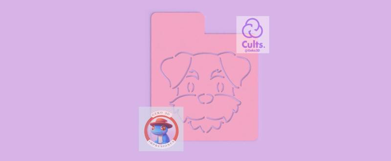 Schnauzer Dog Stencil ( Schnauzer dog Stencil)