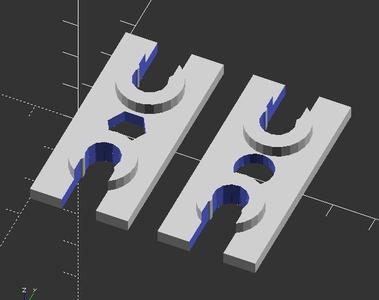 Printrbot LC+ X Axis Stabilizer