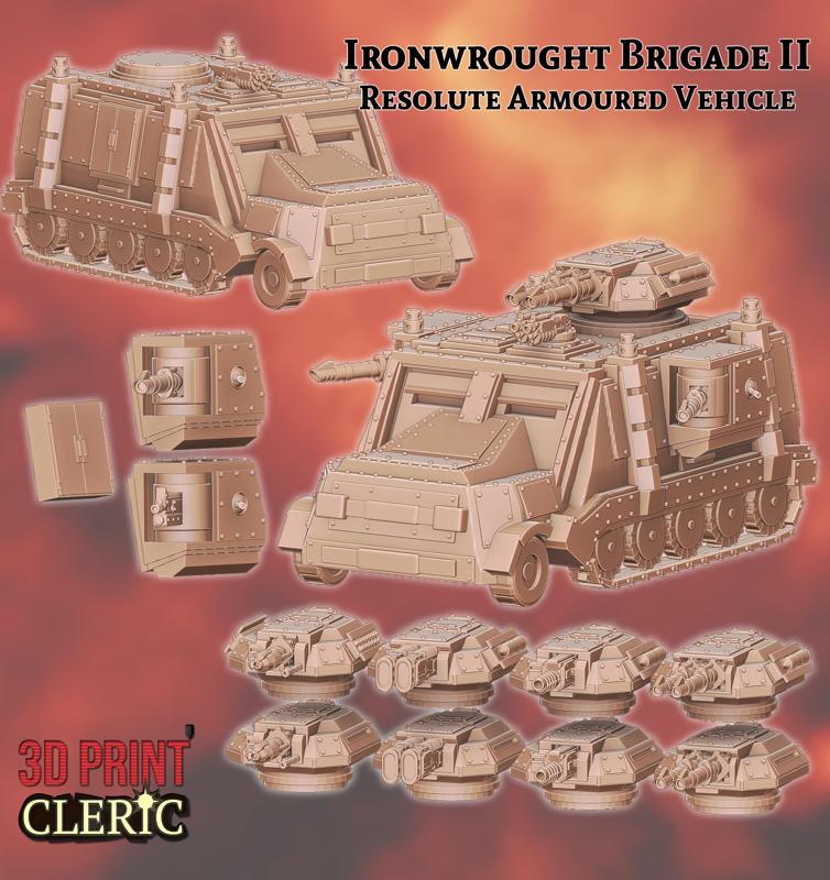 Ironwrought Brigade II - Armoured Vehicle Pack I