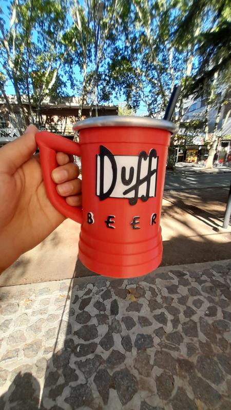 Chop of 250 cc (small) Duff The Simpsons