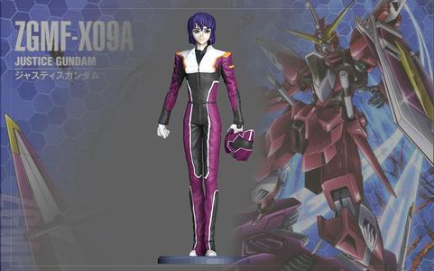 ASURAN ZARA 3D PRINT GUNDAM SEED DESTINY ANIME ANIMATION CHARACTER