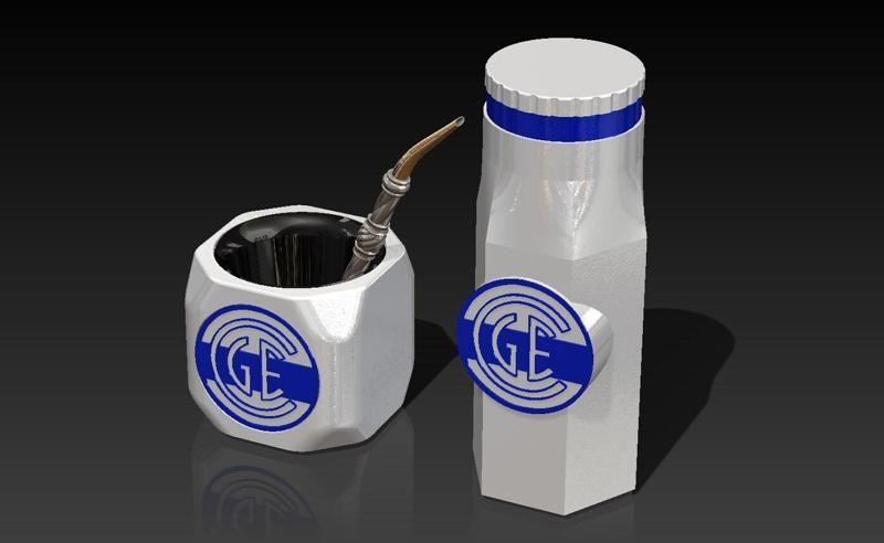 SET MATERO SET CLUB DE GIMNASIA Y ESGRIMA DE LA PLATA - SACA-POLVILLO Y MATE