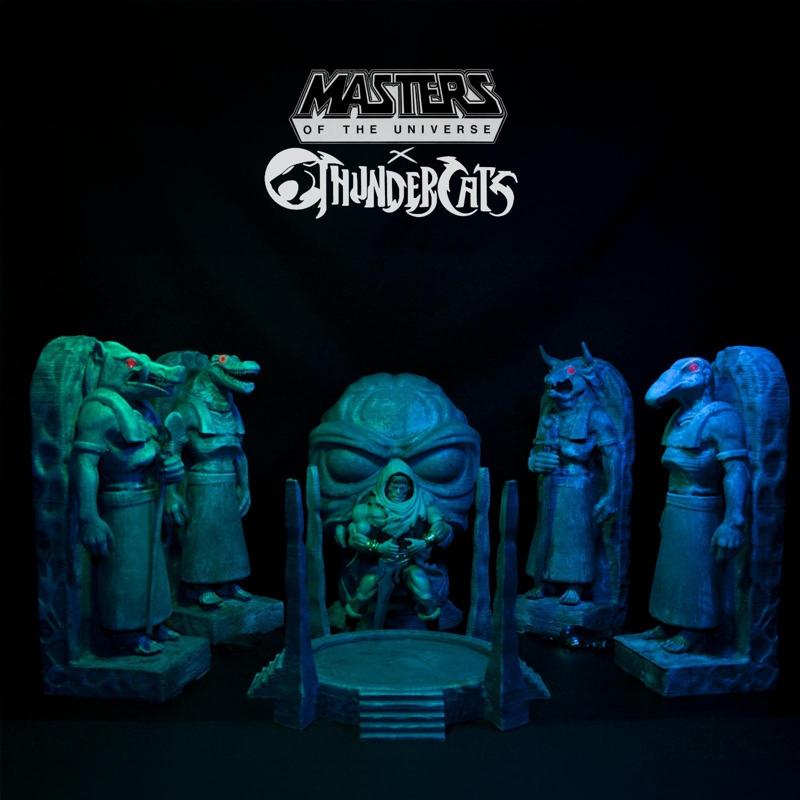 MUMM-RA'S LAIR - THUNDERCATS MUMM-RA'S TOMB - MASTERS OF THE UNIVERSE ORIGINS