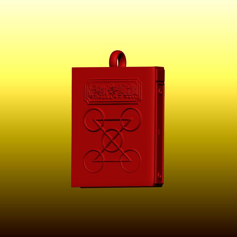 Gash Bell/Zatch Bell spellbook keychain + necklace