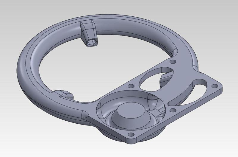  Wanhao Duplicator 6 Offset Fan Direct Cooling Duct (Prototype)