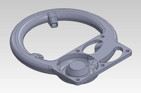  Wanhao Duplicator 6 Offset Fan Direct Cooling Duct (Prototype)
