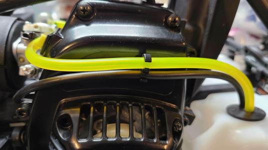 Large Scale RC Gas Fuel Line Clamp