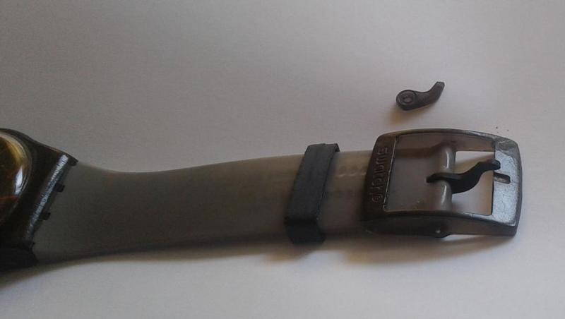 watch buckle pin and hoop loop holder