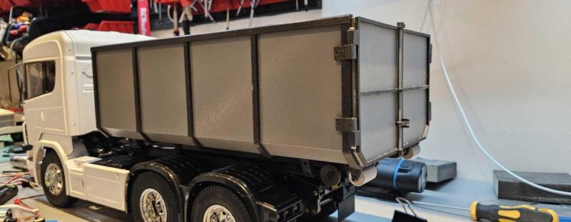Container for Tamiya truck 1/14