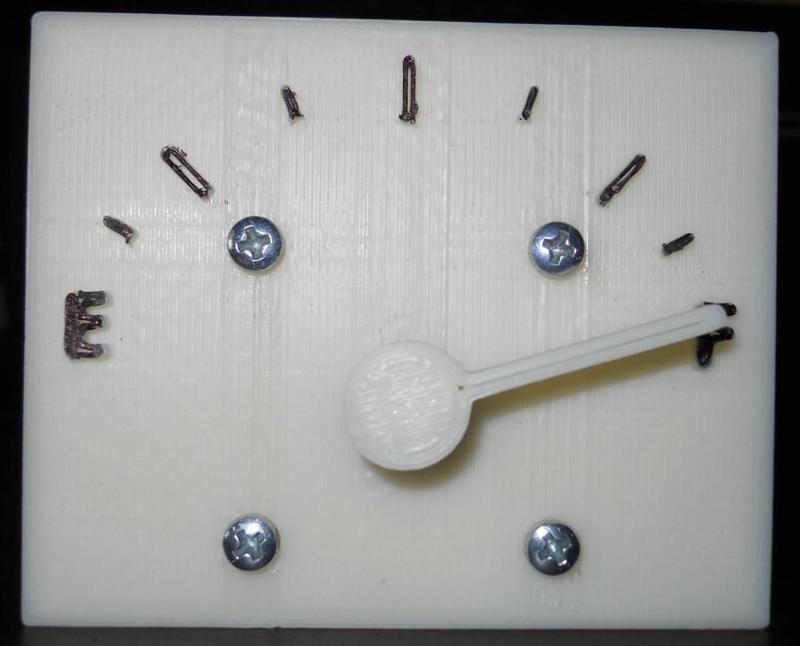Fuel gauge for nema 17 stepper motor